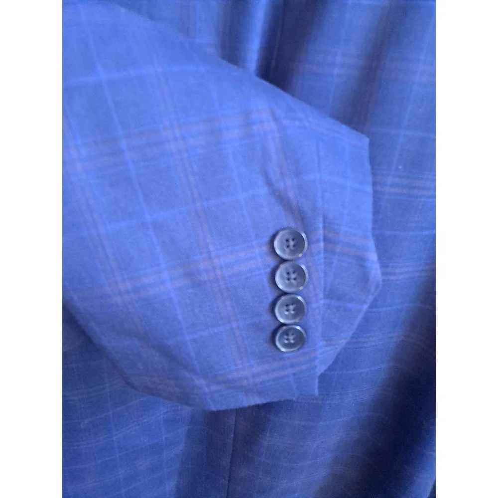 Shaquille O'Neal‎ Blazer Sport Coat Plaid Modern Fit Jacket XLG